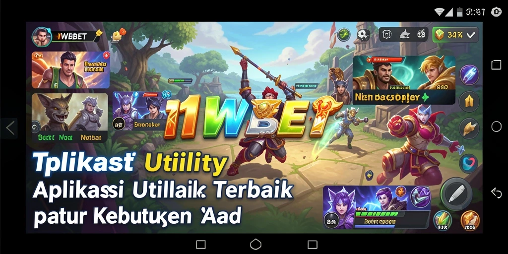 Screenshot utama 11WBET menampilkan antarmuka aplikasi Utility yang ramah pengguna.