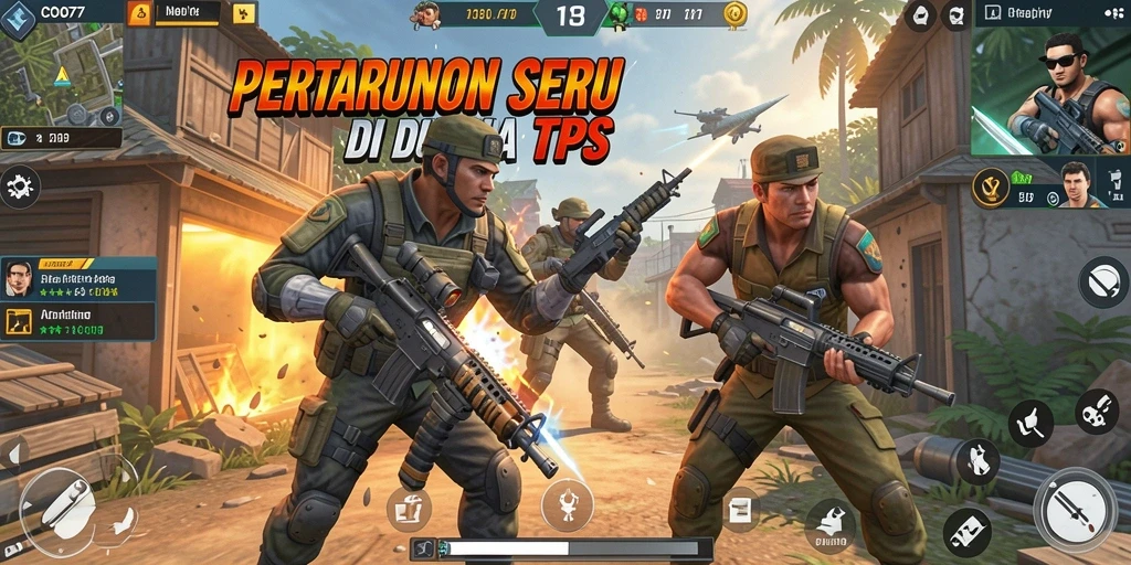 Tangkapan layar gameplay yang mendebarkan di COO77.