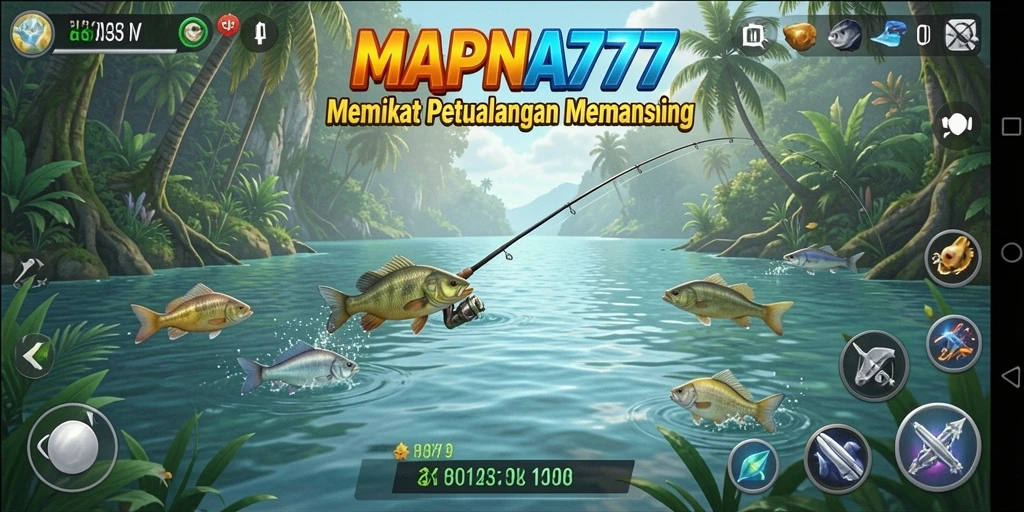 Screenshot gameplay memancing yang menarik di MAPNA777.