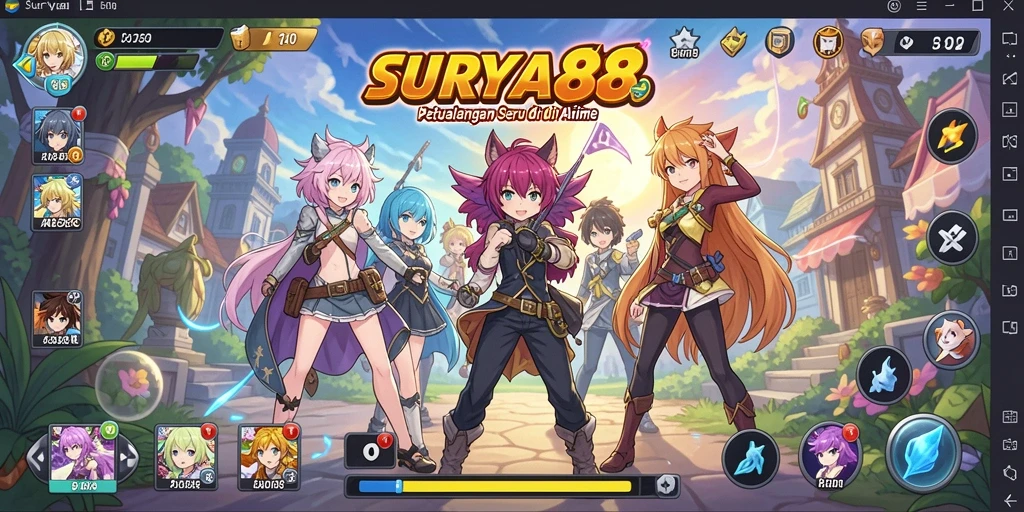 Tampilan menarik dari gameplay SURYA88 yang penuh aksi.