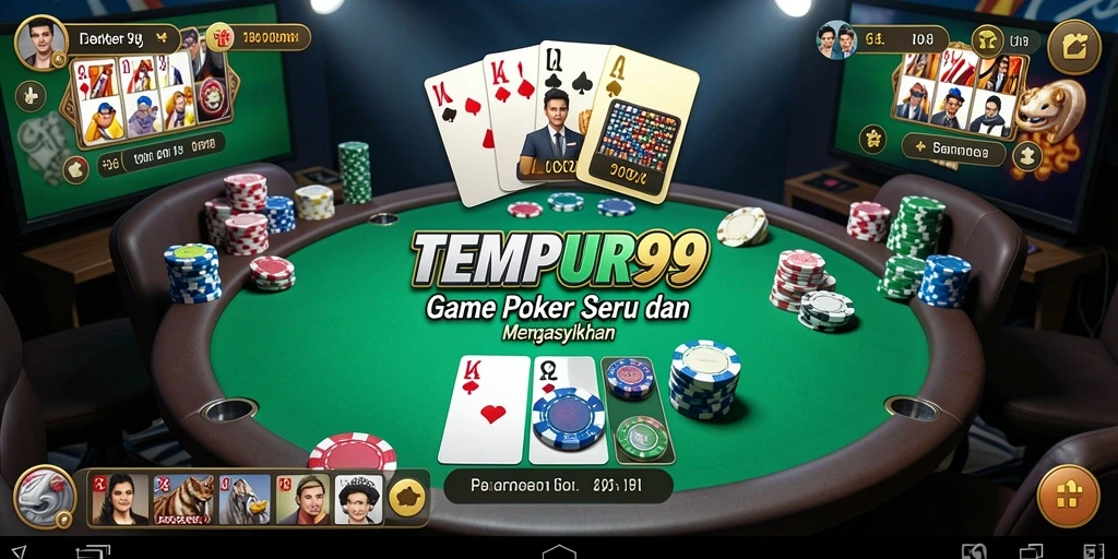 Gameplay TEMPUR99 yang seru dengan visual menarik dan interaksi sosial.