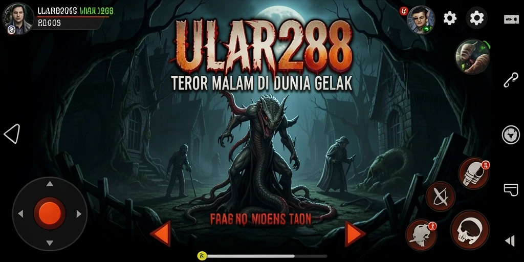 Gameplay mencekam dari ULAR288 yang menghadirkan suasana horor yang mendalam.
